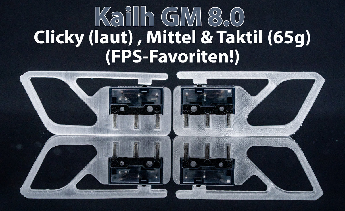 Micro Switches | Huano Kailh TTC | Gaming Mouse