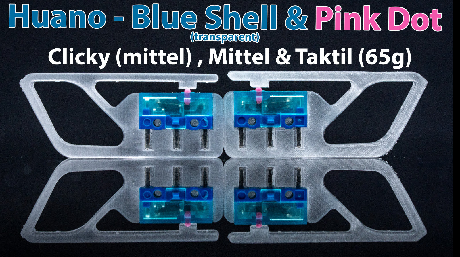 Micro Switches | Huano Kailh TTC | Gaming Mouse